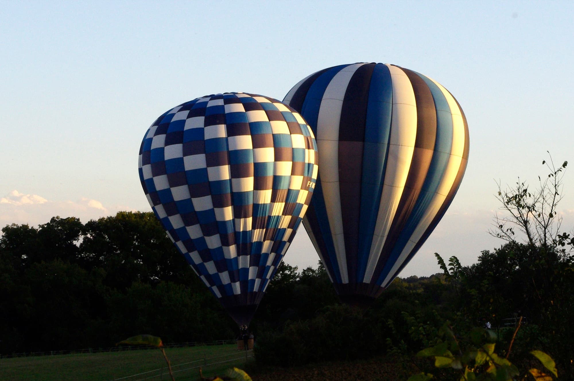 Hot air balloon over the Gers