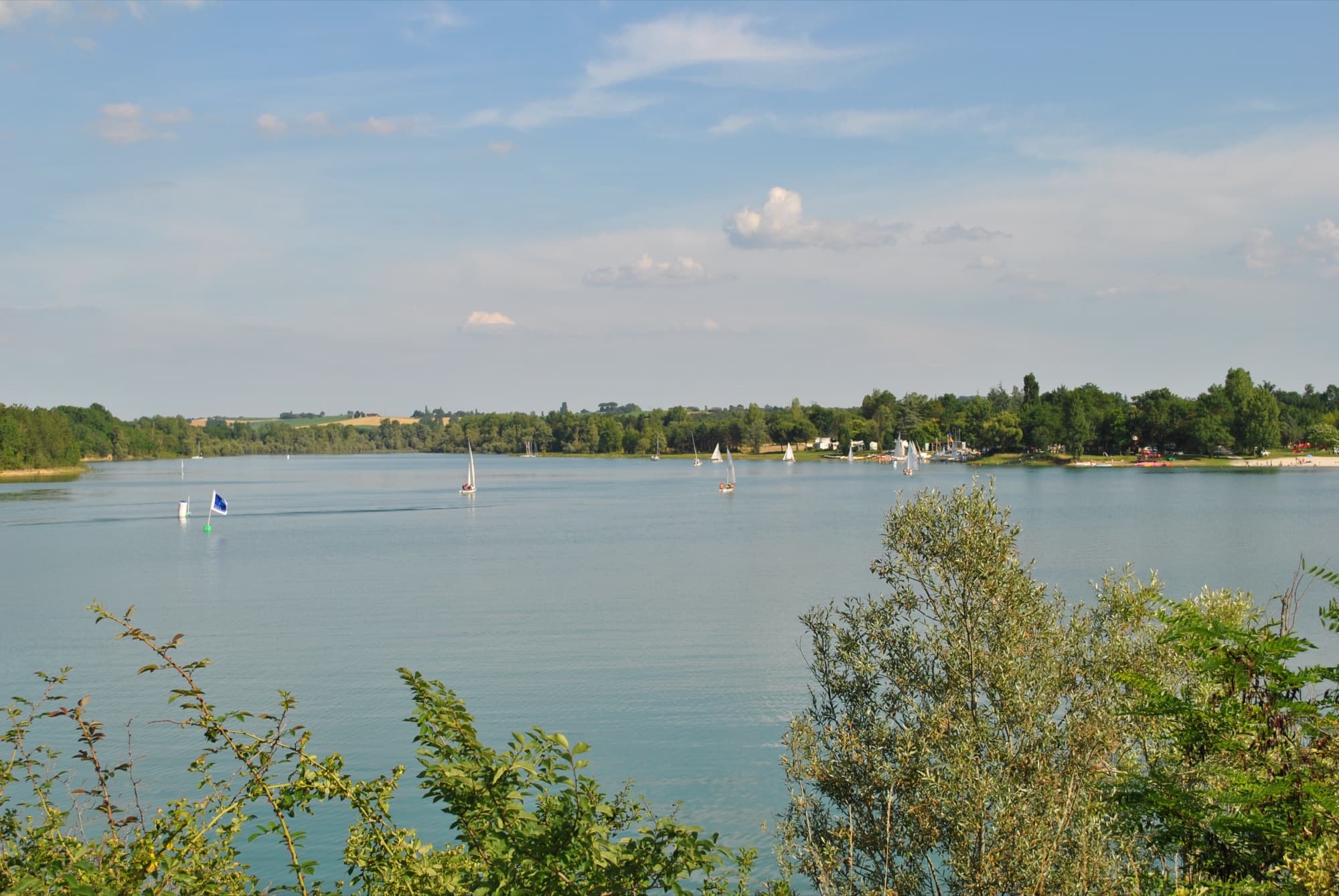 Sailing club, Lac de Thoux Saint-Cricq